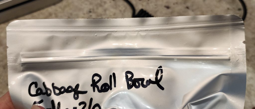 Good seal on mylar bag