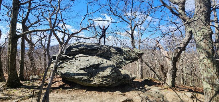 Bearfence Mountain rock scramble