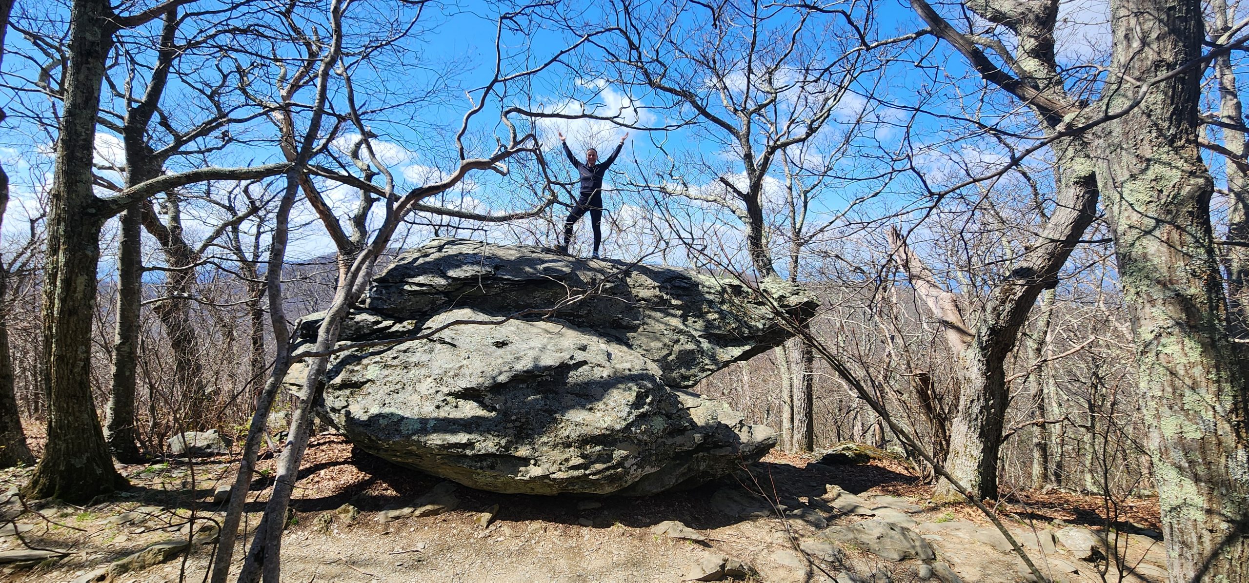 Bearfence Mountain rock scramble
